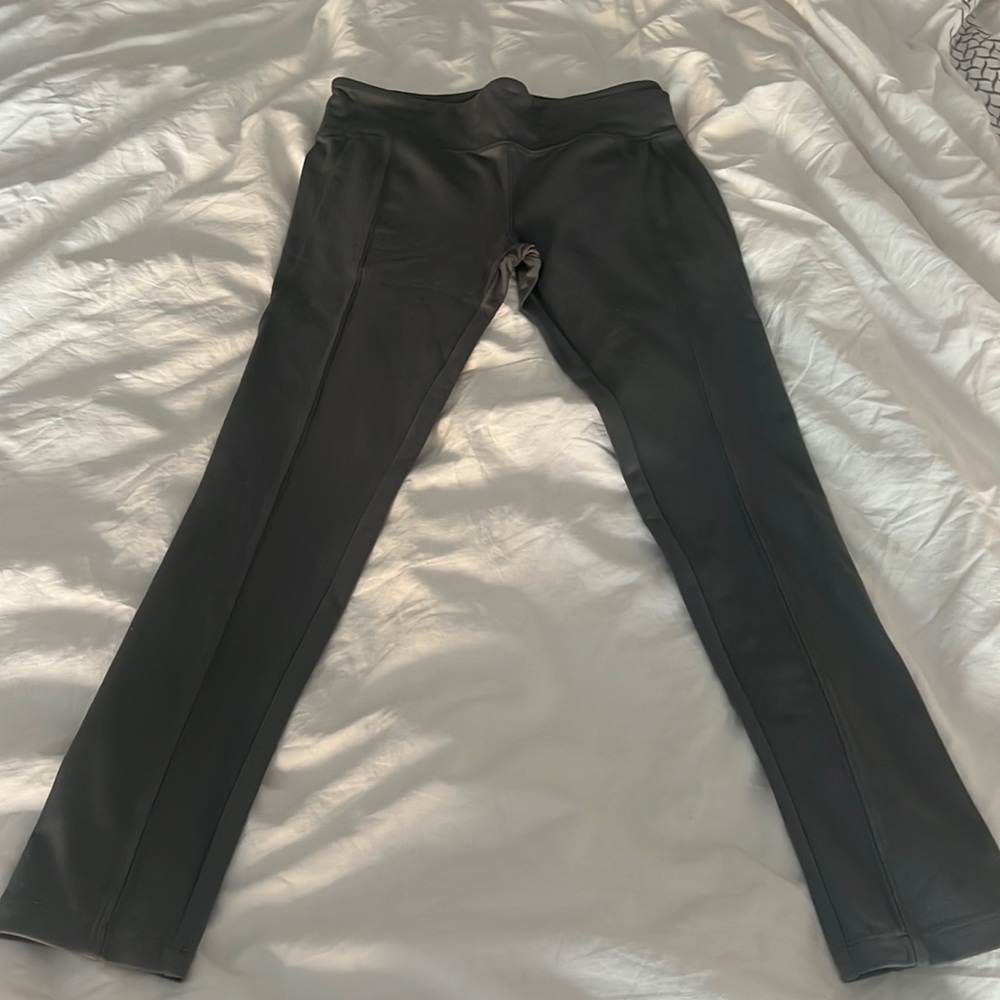 FREE PEOPLE soft grey mid rise leggings